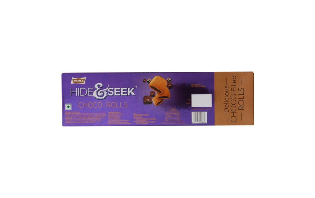 Parle Hide & Seek Delicious Choco Filled Rolls   Box  120 grams